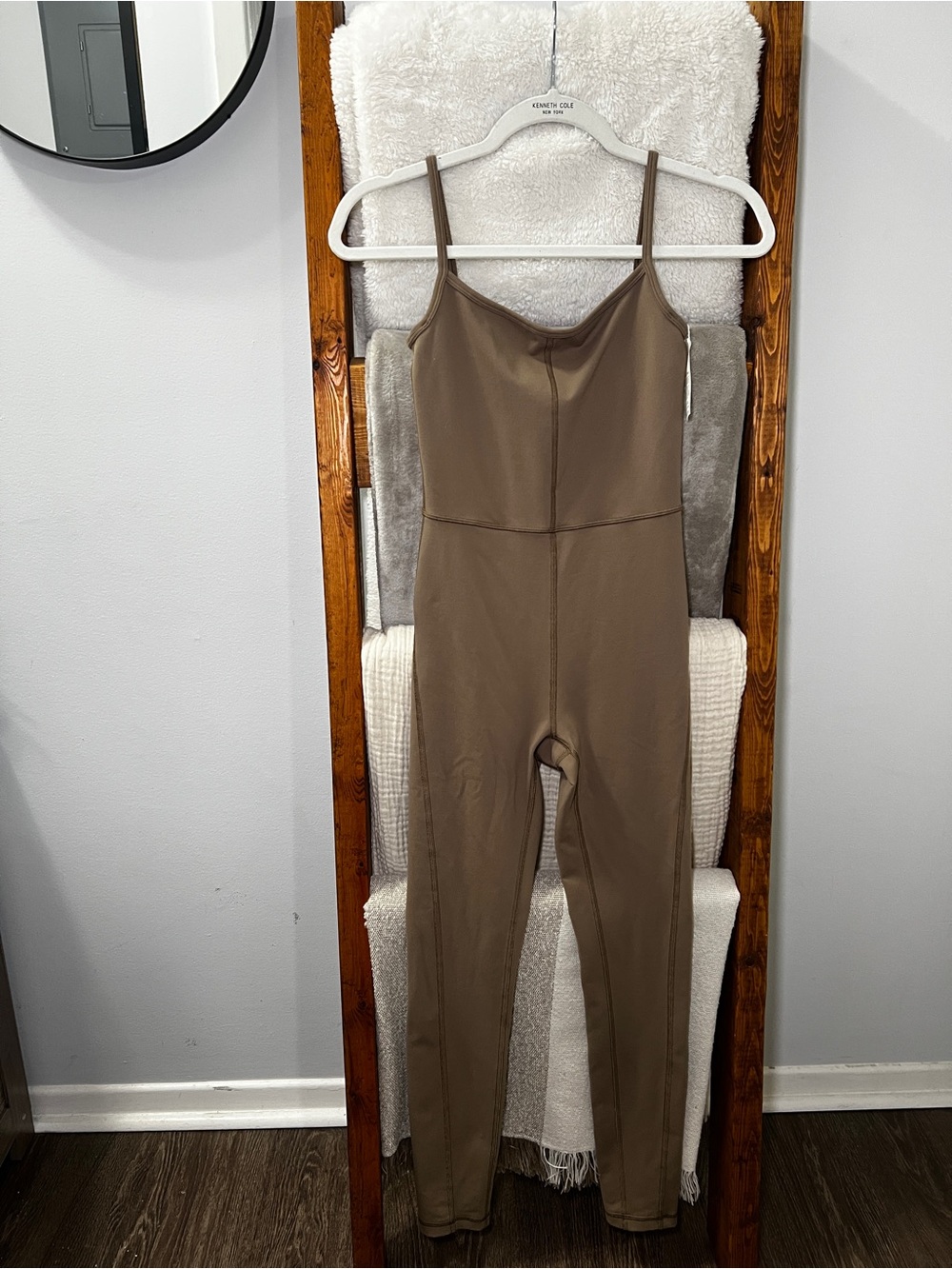 Women’s Slim Jumpsuit - Taupe XS